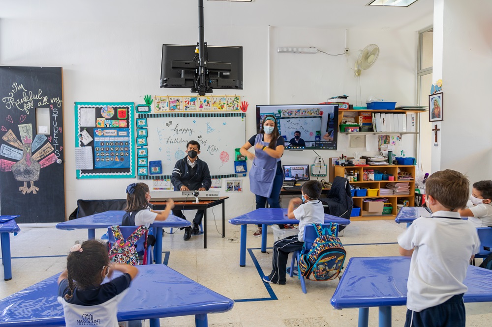 Konftel Conferencing Solutions Upgrades Marymount Cuernavaca Schools’ Hybrid Learning Experience, slide 9