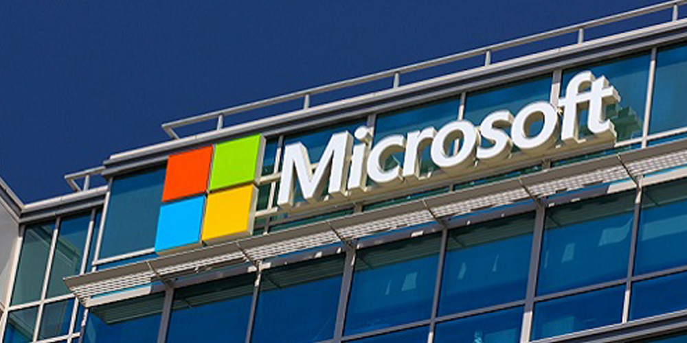 Exterior of Microsoft office