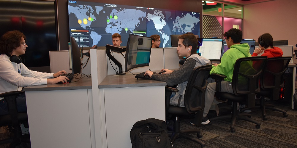 RGB Spectrum Galileo Processors Power Video Walls at Cybersecurity Training Facility, slide 1