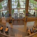 Interior of James River Church through VIVOTEK security cameras
