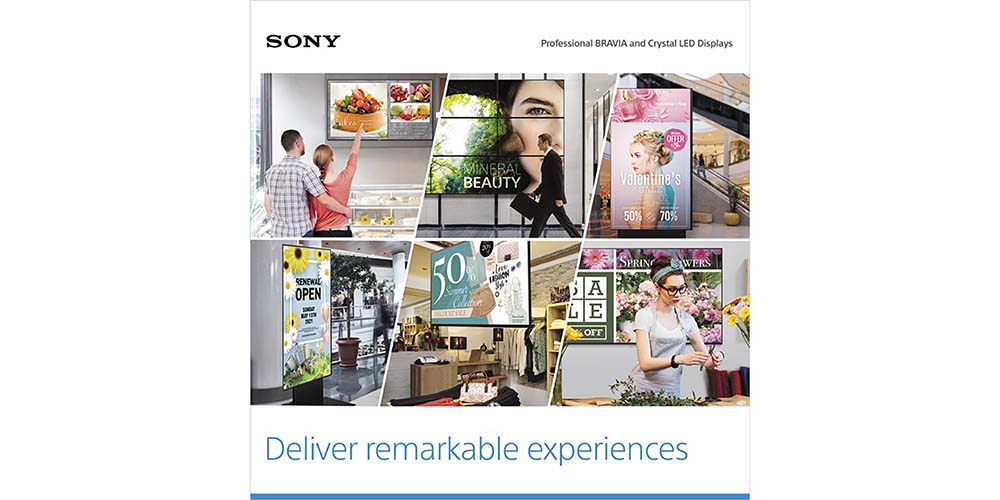 Sony poster for NRF 2022