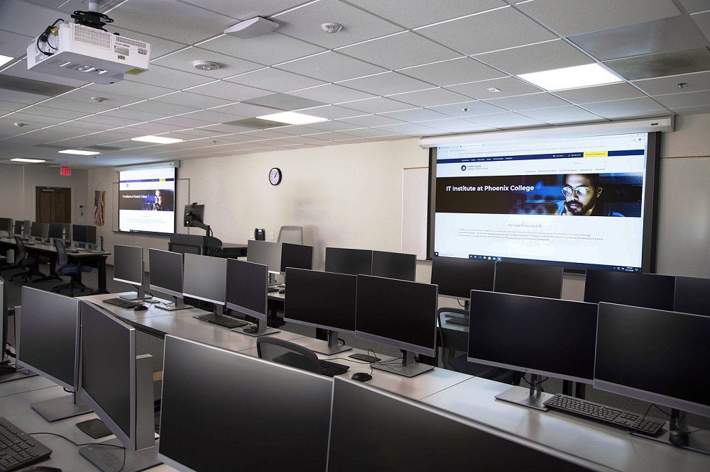 Extron AV Switching and Control Elevates Classroom Experience at Phoenix College, slide 0