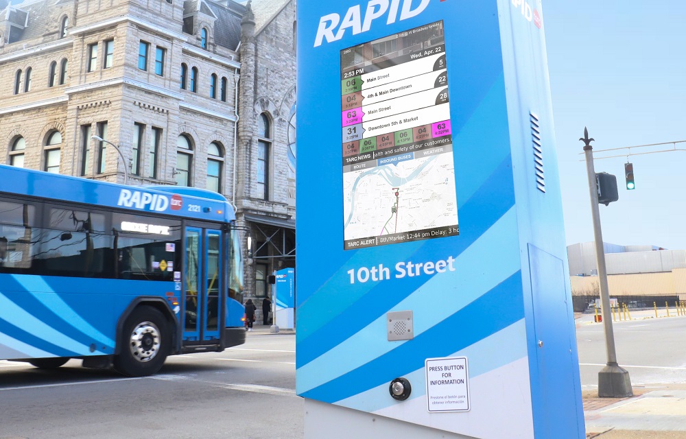 Red Dot and TARC Enhance Transit System’s Digital Signage Experience, slide 4