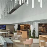 first floor office lounge