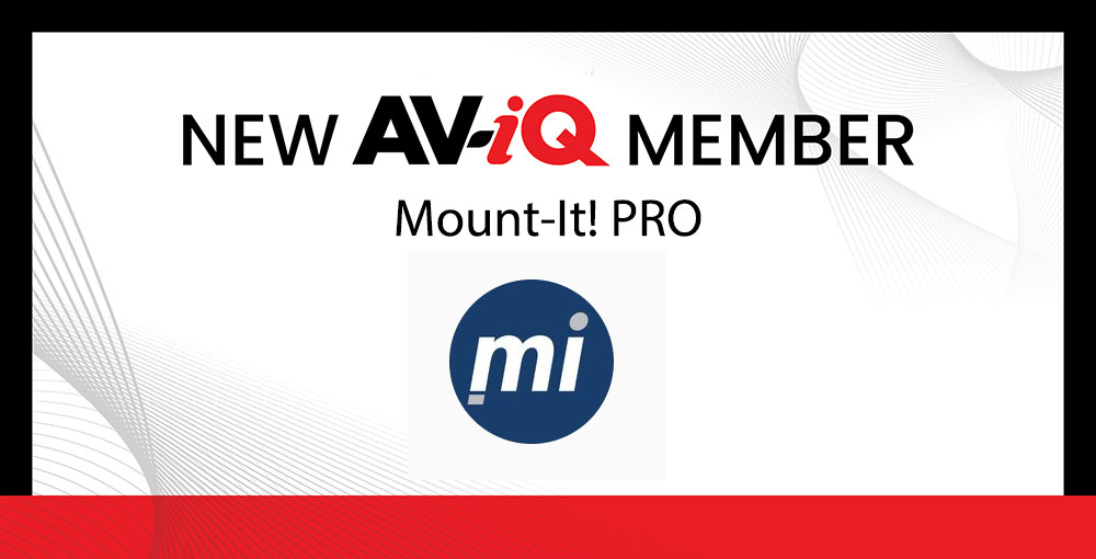 Mount-It! PRO has become an AV-IQ participant.