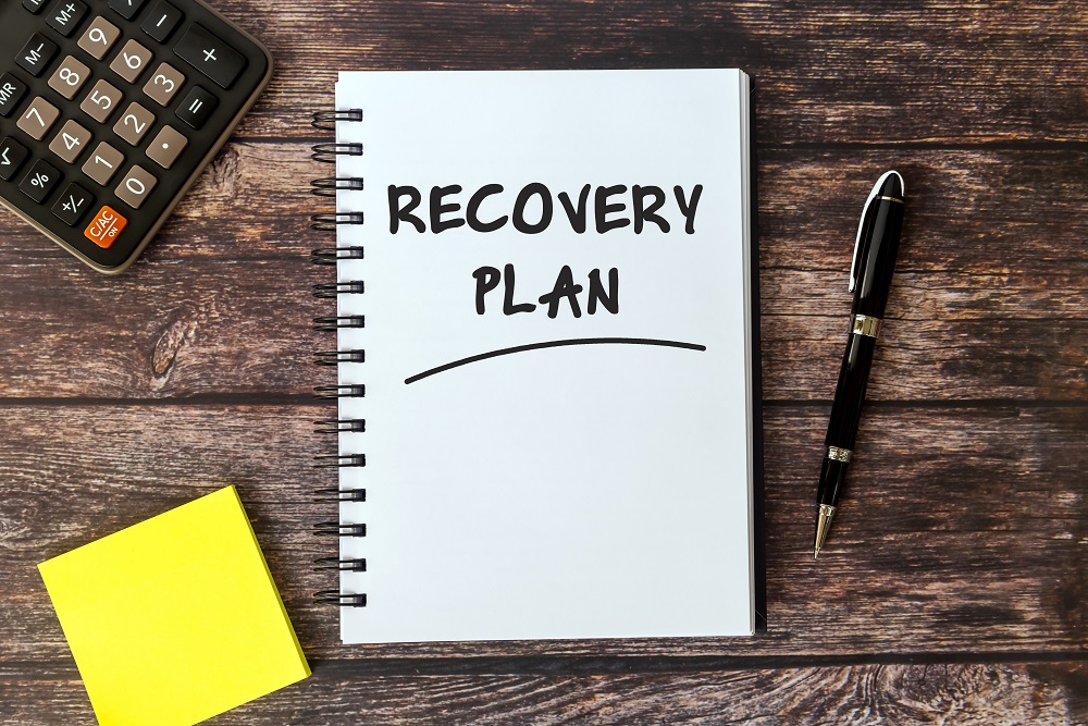 recovery plan notebook