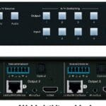 Key Digital KD-MLV4x4Pro 4K UHD HDMI matrix switcher