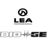 LEA Professional and Audio Geer logos