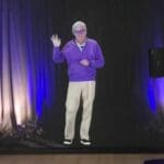 Larry O'Reilly, CEO ARHT Media via hologram