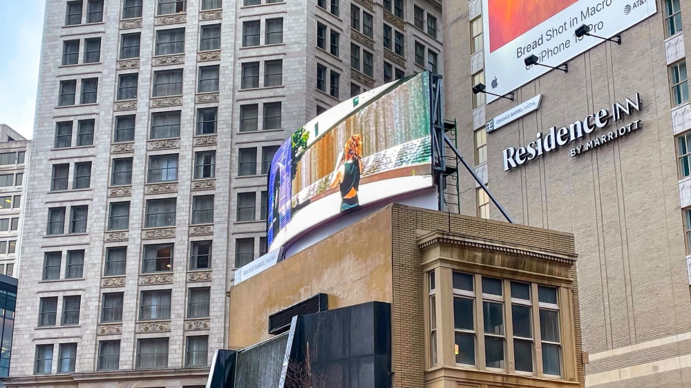 Historic Downtown Atlanta Building Gets Rooftop Digital Display, slide 5