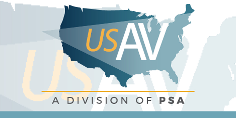 USAV A division of PSA Logo