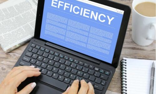 Illustration of efficiency