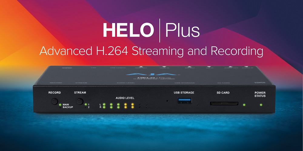 AJA Helo Plus Color for streaming poster