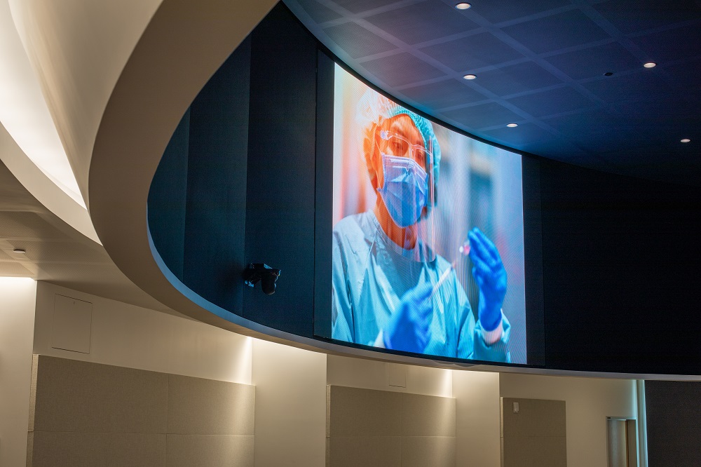 Planar Videowalls Captivate Audience at ASU Mayo Health Futures Center, slide 5