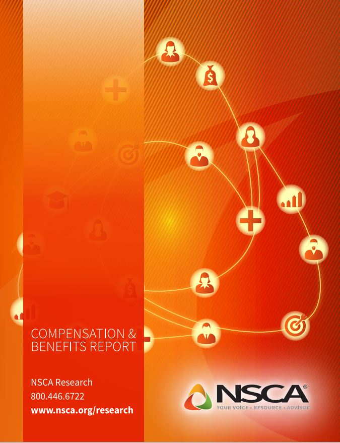 NSCA Compensation & Benefits Report cover image.