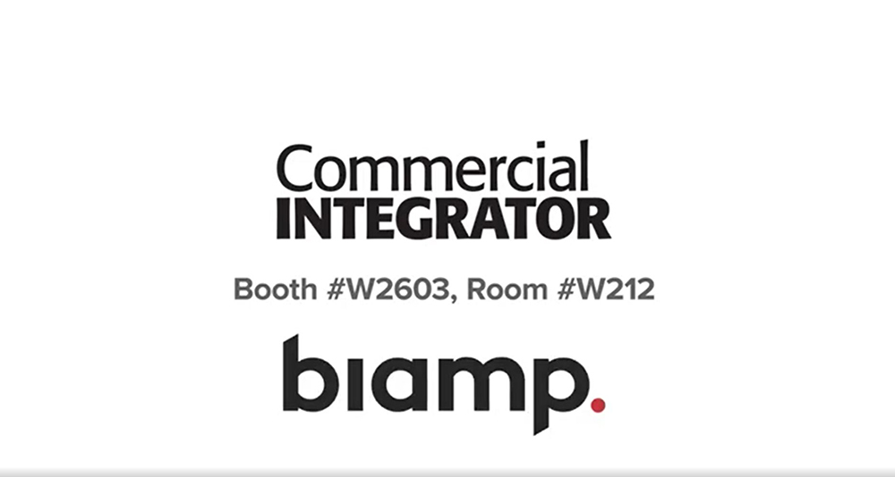 CI Biamp Logo InfoComm 2022