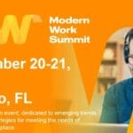 Modern Work Summit landing page