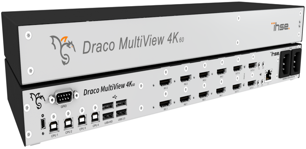 IHSE KVM Draco Multiviewer 4K.