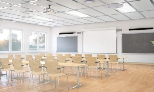 Shure Stem Ecosystem in classroom.