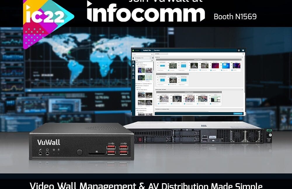 VuWall To Bring AVoIP Videowall Solutions to InfoComm