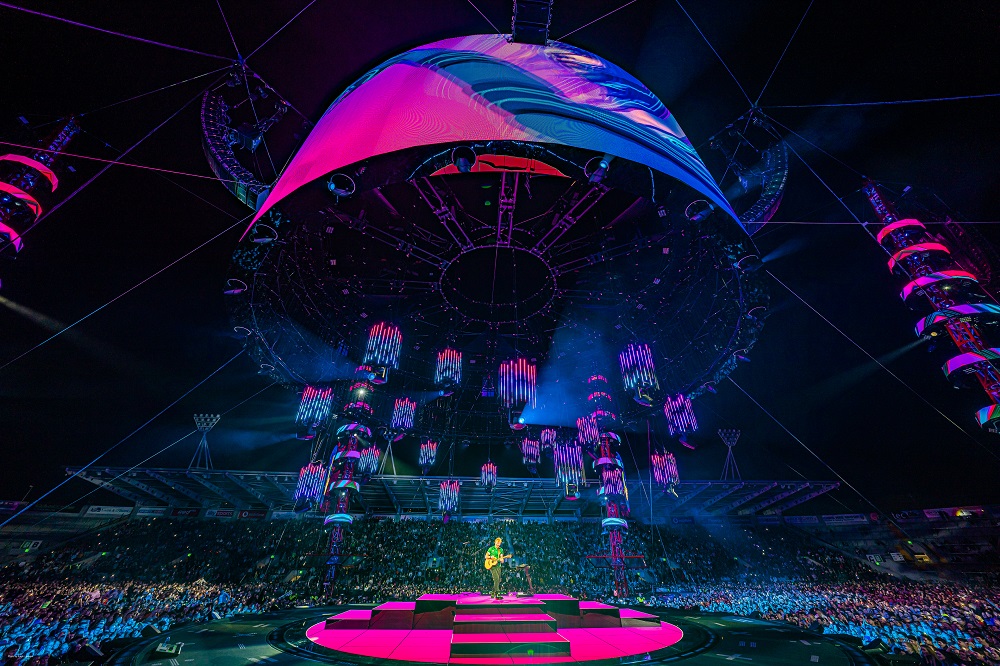 Meyer Sound Dazzles at Ed Sheeran World Tour with PANTHER Loudspeakers, slide 5