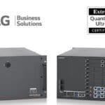 LG MAGNIT with the Extron Quantum Ultra Certified logo on top.