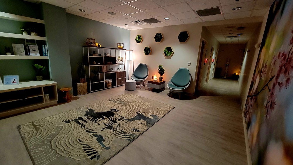 WellStar Wellness Room immersive soundscapes