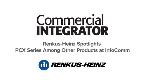 Renkus-Heinz InfoComm 2022 PCX Series