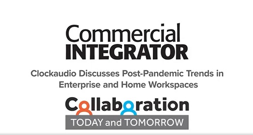 clockaudio on audio solutions for enterprise and home workspaces