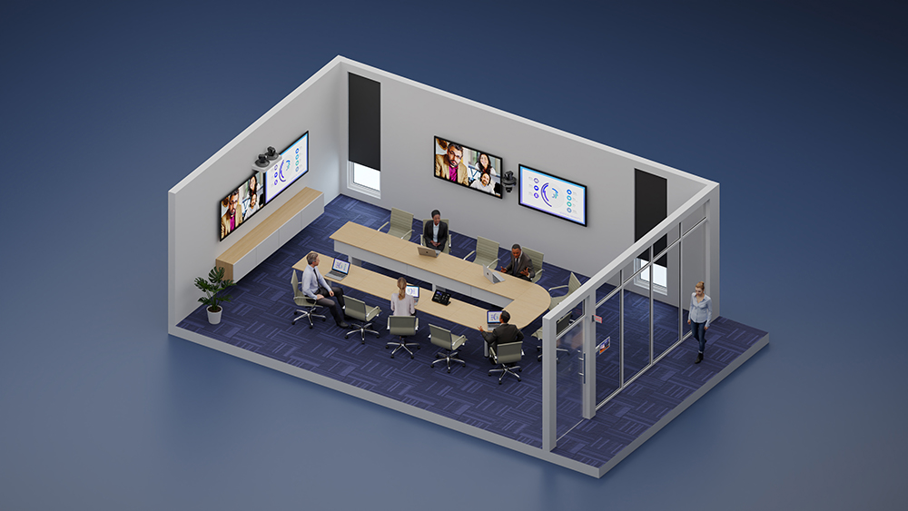Crestron Showcases Sightline Room Experience at InfoComm 2022