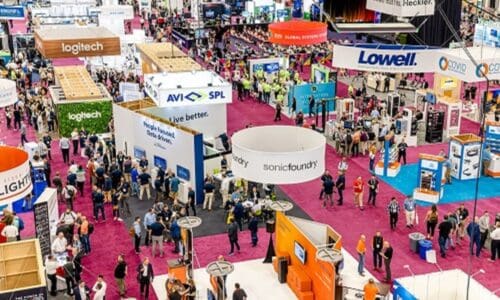 InfoComm 2022 show in Las Vegas, Nevada