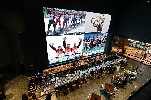 McCann Systems Installs Two-Story LED Videowall at DraftKings Sportsbook at Foxwoods, slide 2
