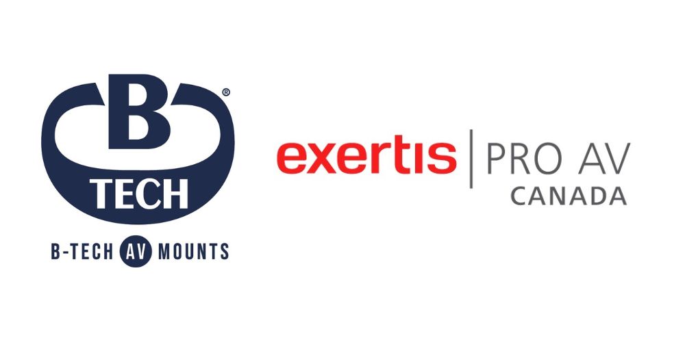 B-Tech AV Mounts Partners with Exertis Pro AV