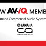 Yamaha Commercial Audio Systems joins AV-iQ.