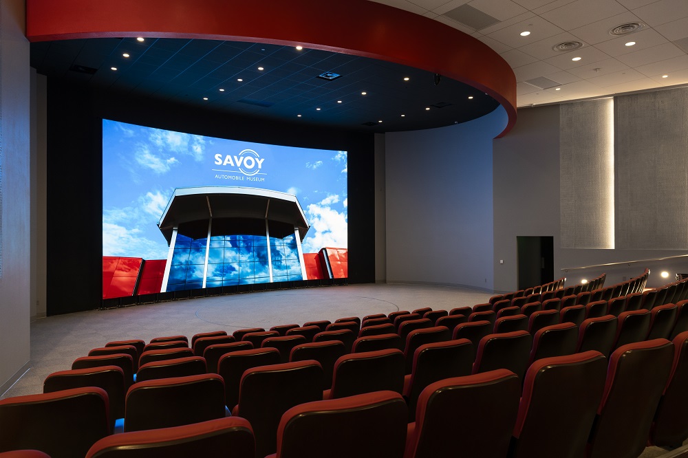 LG and Peerless-AV Modernize Curved DVLED Displays for Savoy Automobile Museum, slide 4
