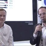 WolfVision's Jonathan Owen and CI's Dan Ferrisi at InfoComm 2022