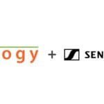 Utelogy and Sennheiser logos