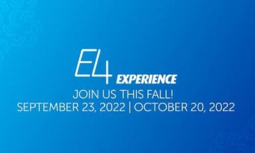 E4 Experience Fall 2022 poster