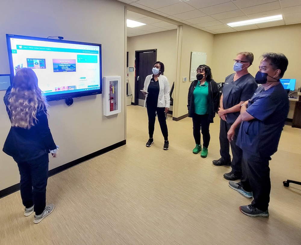 AdventHealth Goes Interactive with Avocor E Series Displays, slide 3