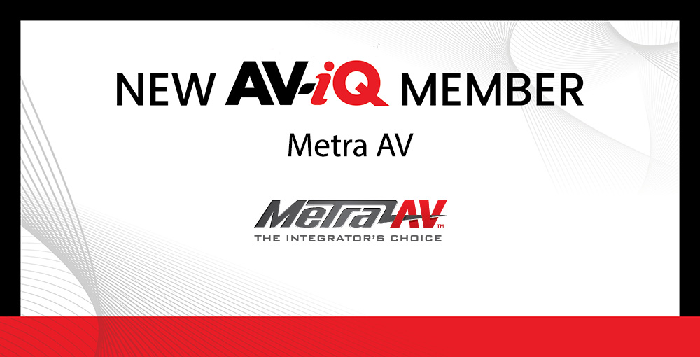 Metra AV has joined the AV-iQ database