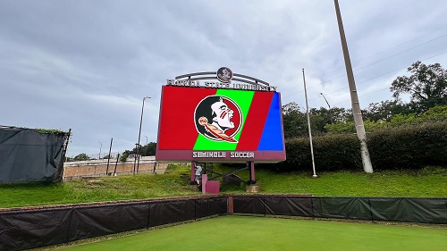 SNA Displays Upgrades Video Scoreboards at FSU Soccer, Softball Complexes, slide 1