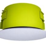 Soundtube CM BGM II series speaker in yellow.