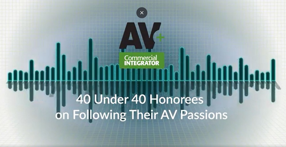 AV+ podcast 40 under 40 on following passions thumbnail.