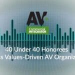 AV+ podcast 40 under 40 Values Driven Organizations