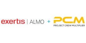 Exertis Almo And PCM logos