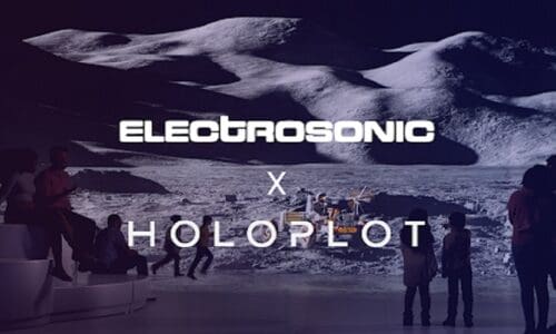 Electrosonic HOLOPLOT partnership poster.