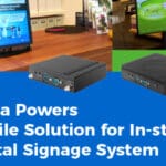 Giada Powers Mobile Solution for In-store Digital Signage System