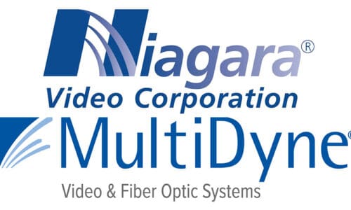 Niagara logo above MultiDyne logo.