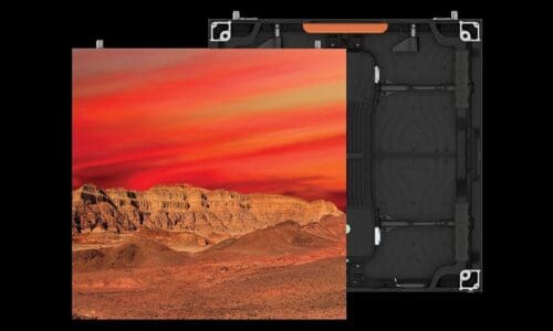 Planar Venue Pro VX series showcasing a desert at sunset.