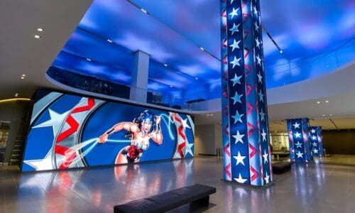 Electrosonic SNA Displays ATT Lobby